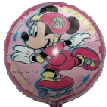 Folienballon: Minnie Skating