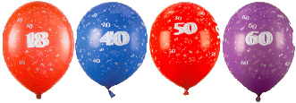 Luftballons: ZahlenGruppe